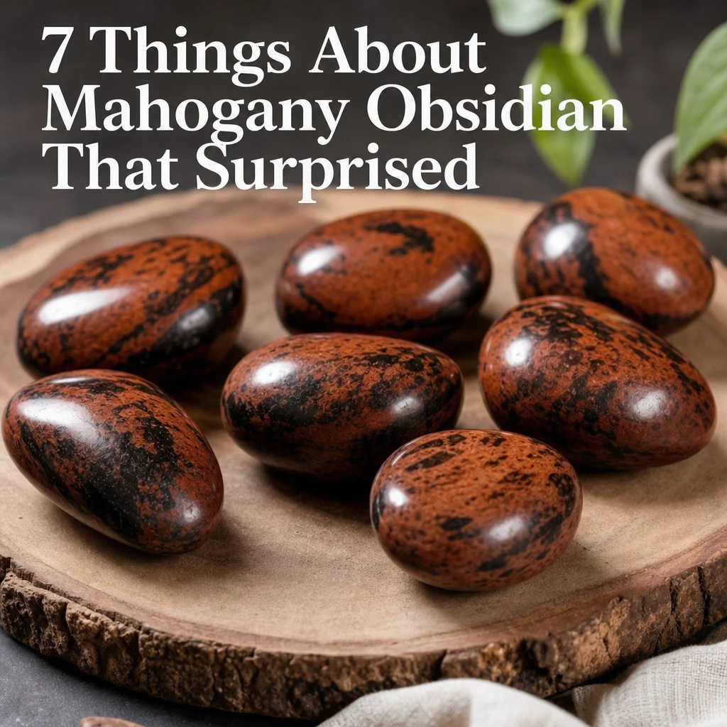 7 Things About Mahogany Obsidian That Surprised
