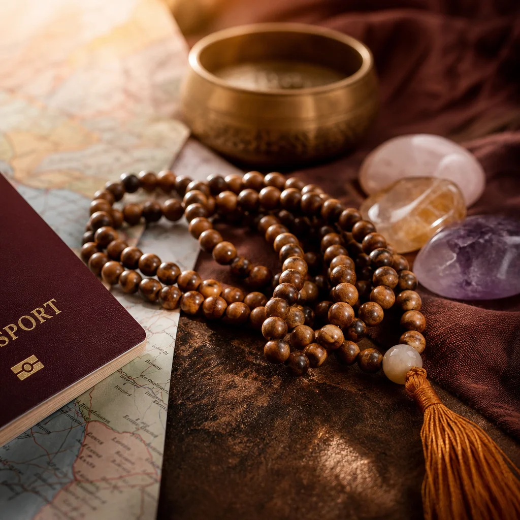 Mala Beads for Travelers: Sacred Beads for Sa...