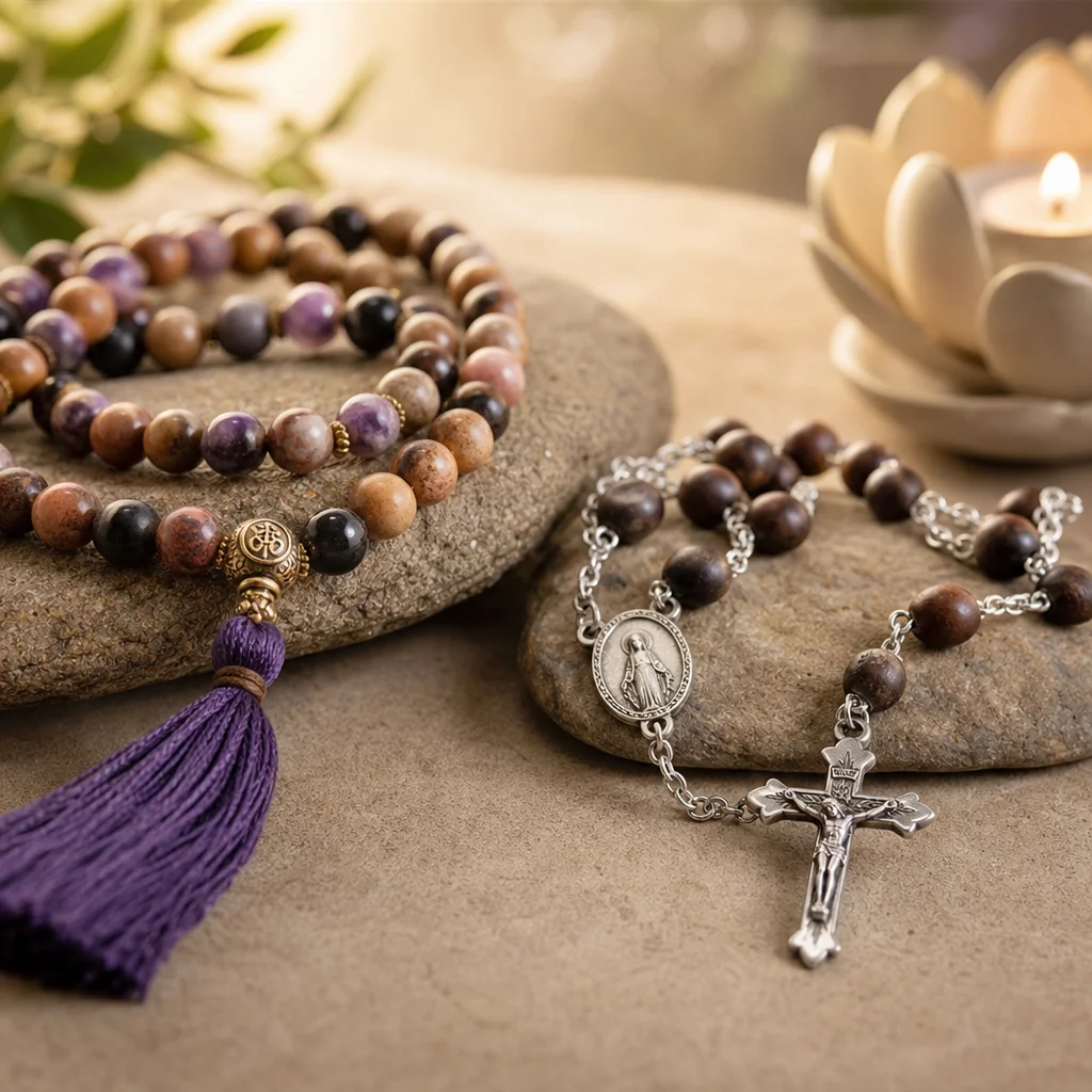 Mala Beads vs Rosary: Understanding the Sacre...