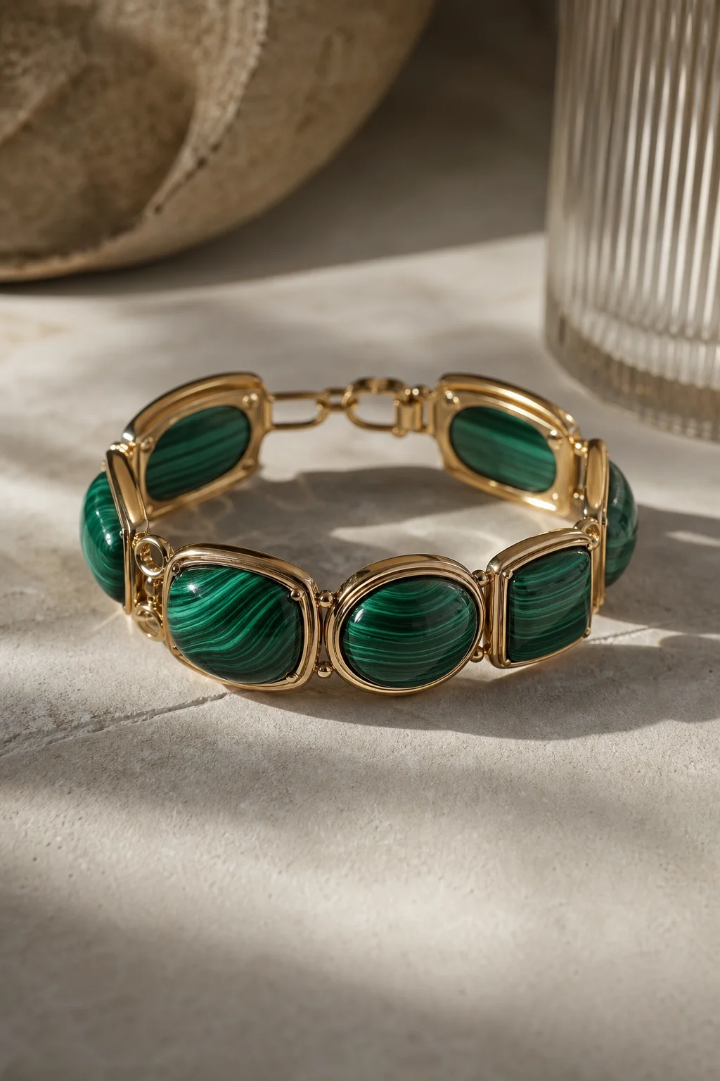 Malachite Bracelet: Ancient Beauty, Modern Glam