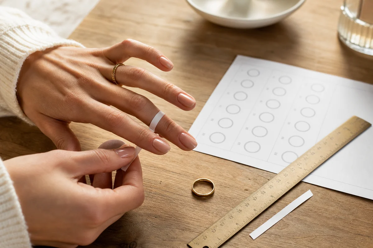 How to Measure Ring Size at Home
