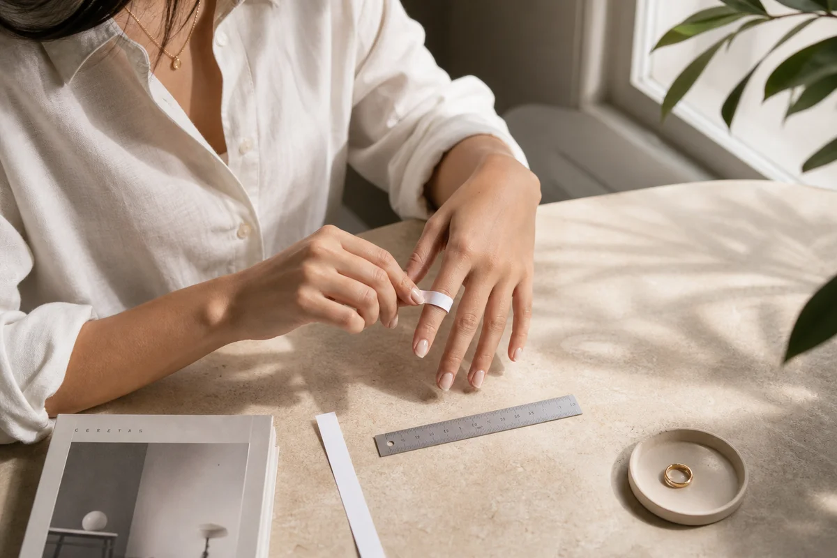 How to measure your ring size at home with just