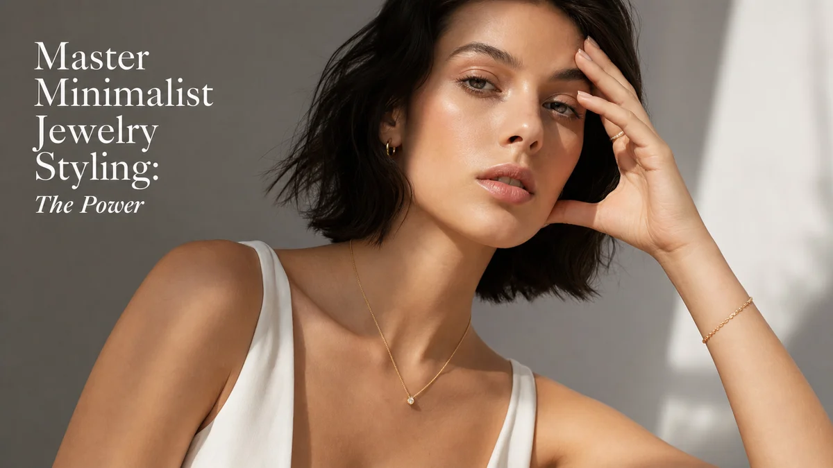 Master Minimalist Jewelry Styling: The Power