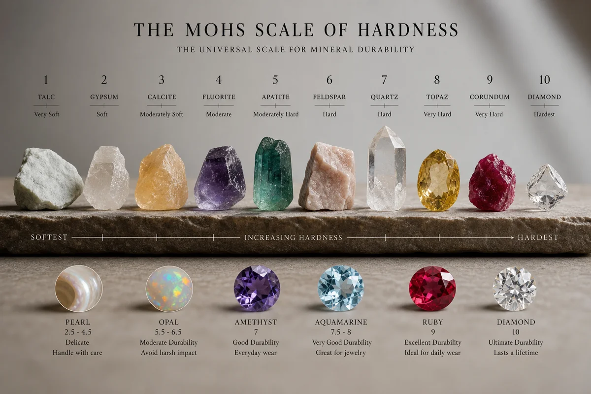 Mohs Scale of Hardness: Gemstone Durability