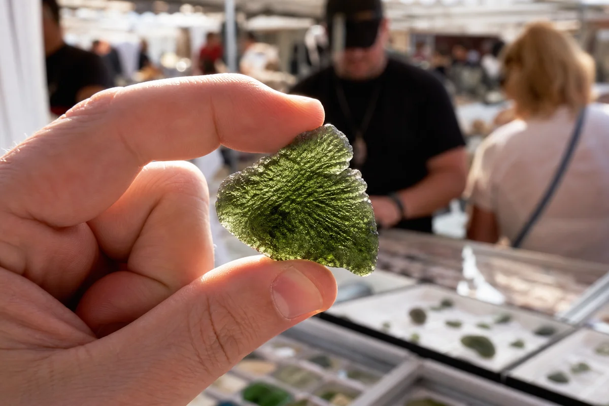 I Bought Moldavite at a Gem Show and Got Lied