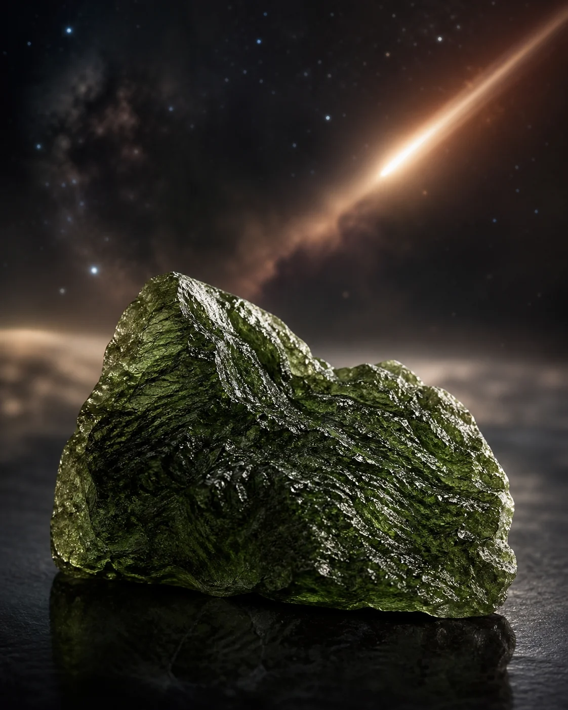 Moldavite Fell From Space 15 Million Years Ago