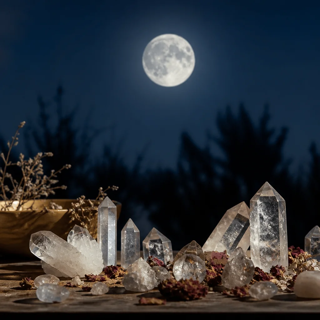 Full Moon Phase Crystals: Harnessing the Lunar