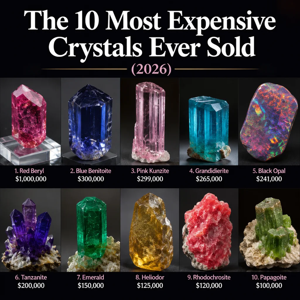 The 10 Most Expensive Crystals Ever Sold (2026