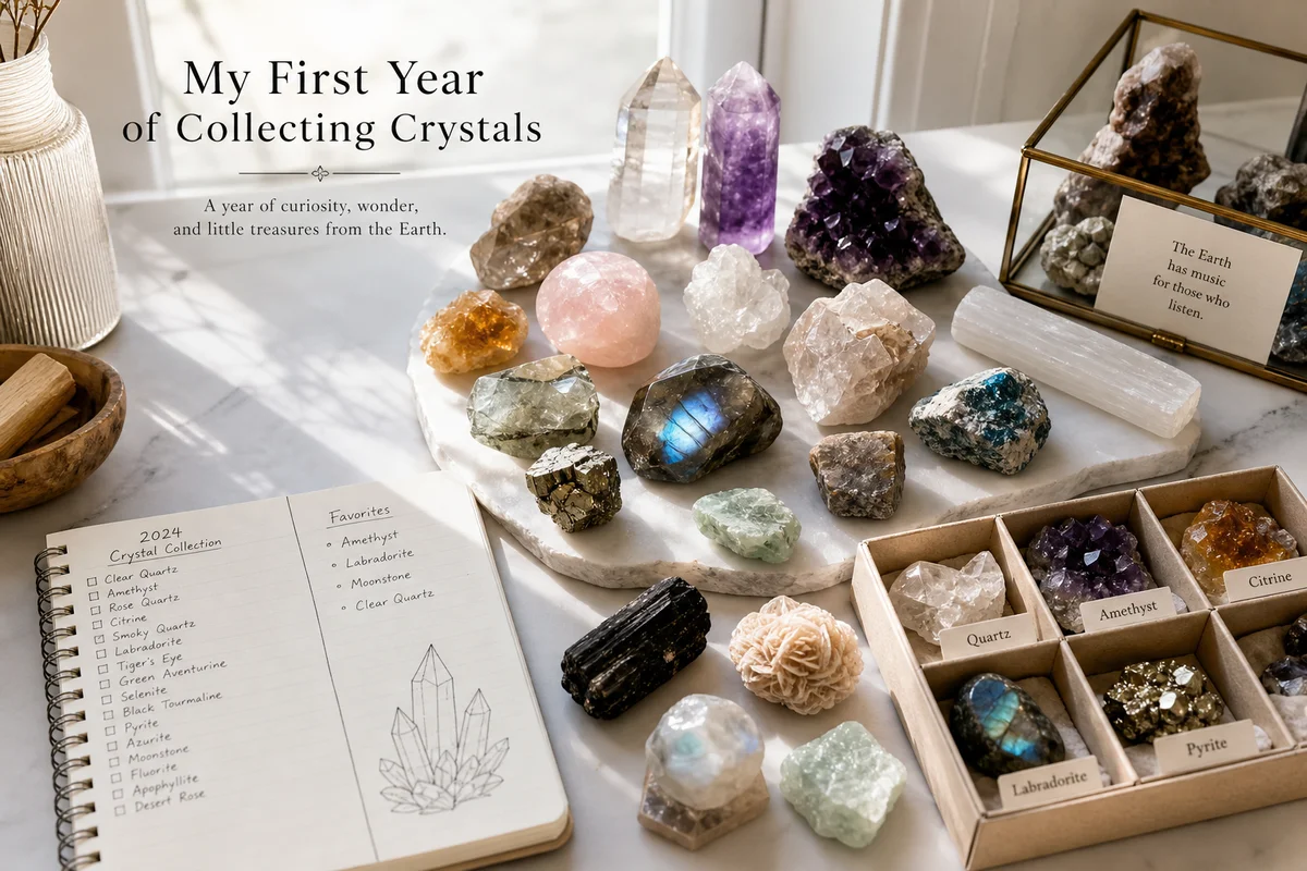 My First Year of Collecting Crystals