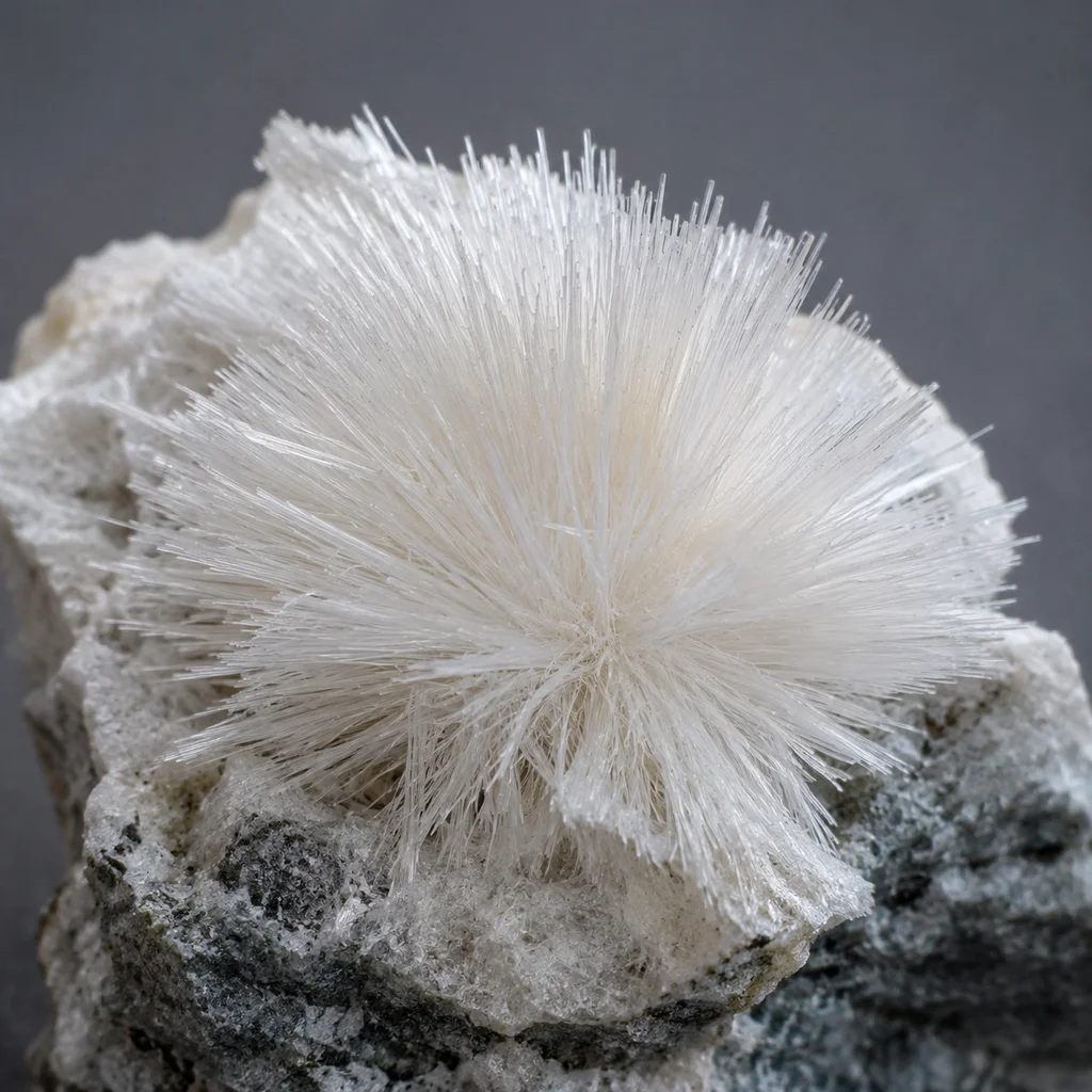 Natrolite Guide: The Radiating Needle Zeolite