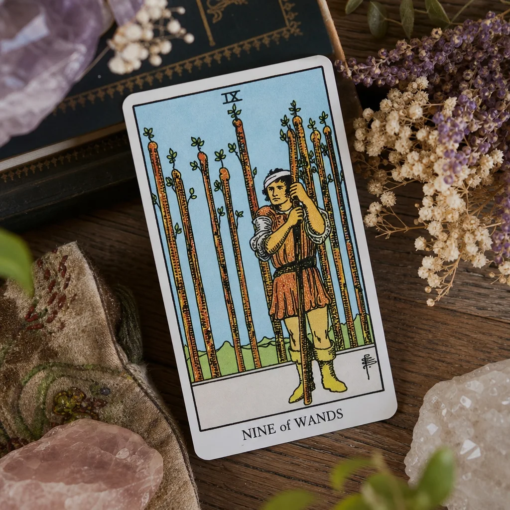 Nine of Wands Tarot Card: Complete Meaning Guide