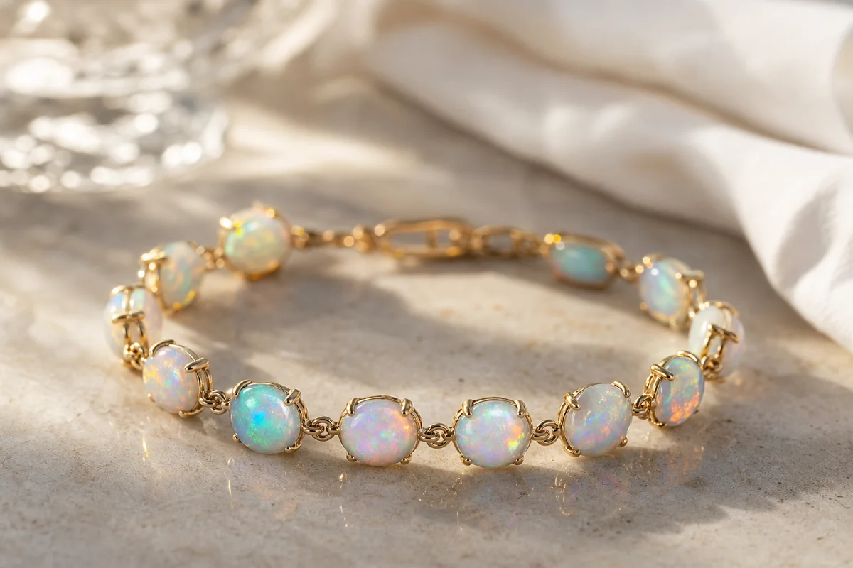 Opal bracelet: why no two are the same