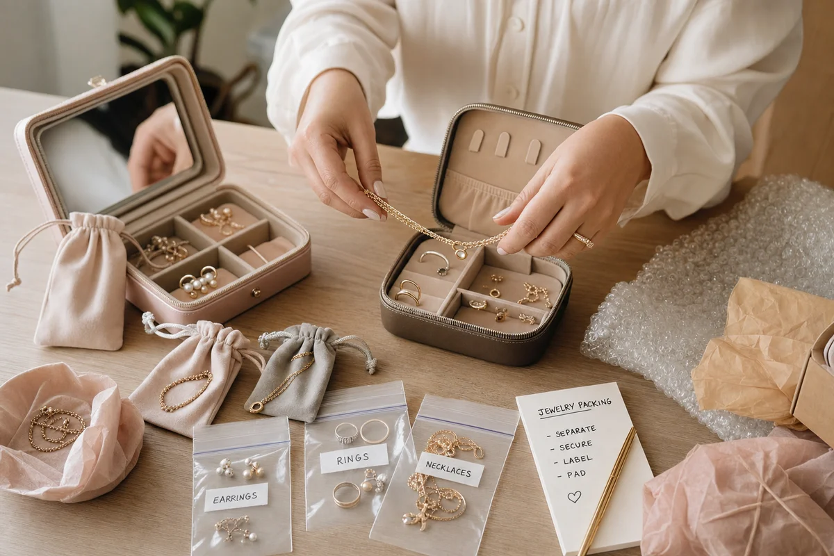 How to pack jewelry for a move without losing a