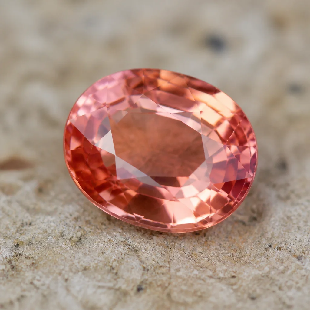 Padparadscha Sapphire: Pink-Orange Lotus Gem