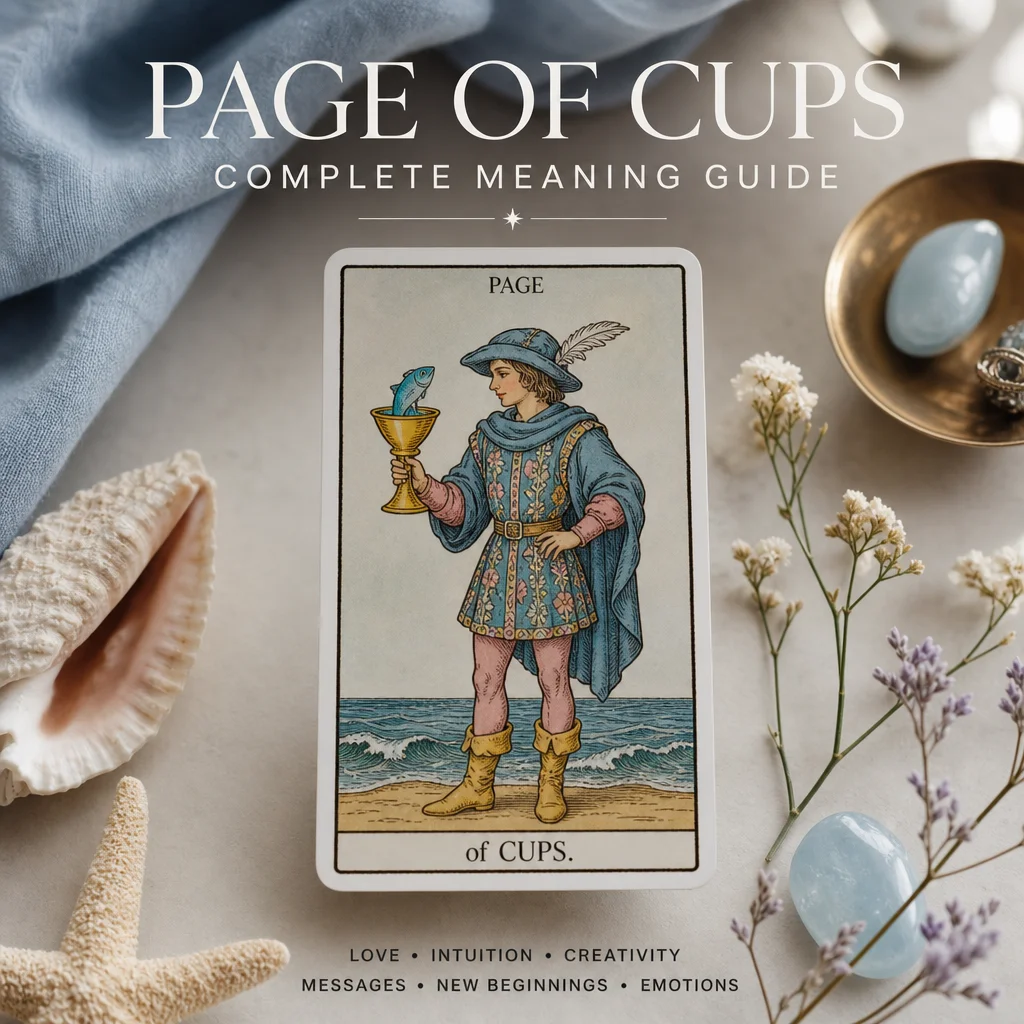 Page of Cups Tarot Card: Complete Meaning Guide