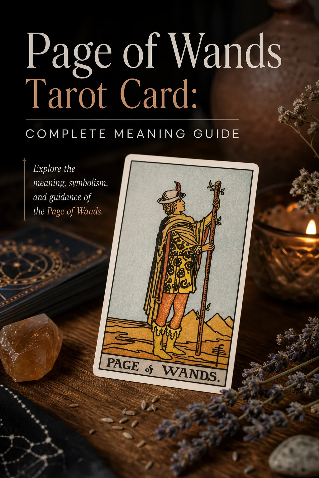 Page of Wands Tarot Card: Complete Meaning Guide