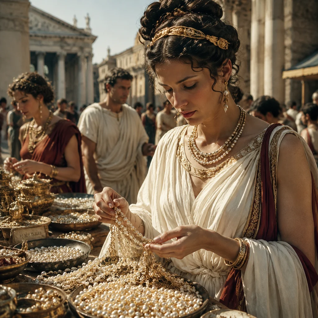 Ancient Rome's Pearl Obsession: More Valuable