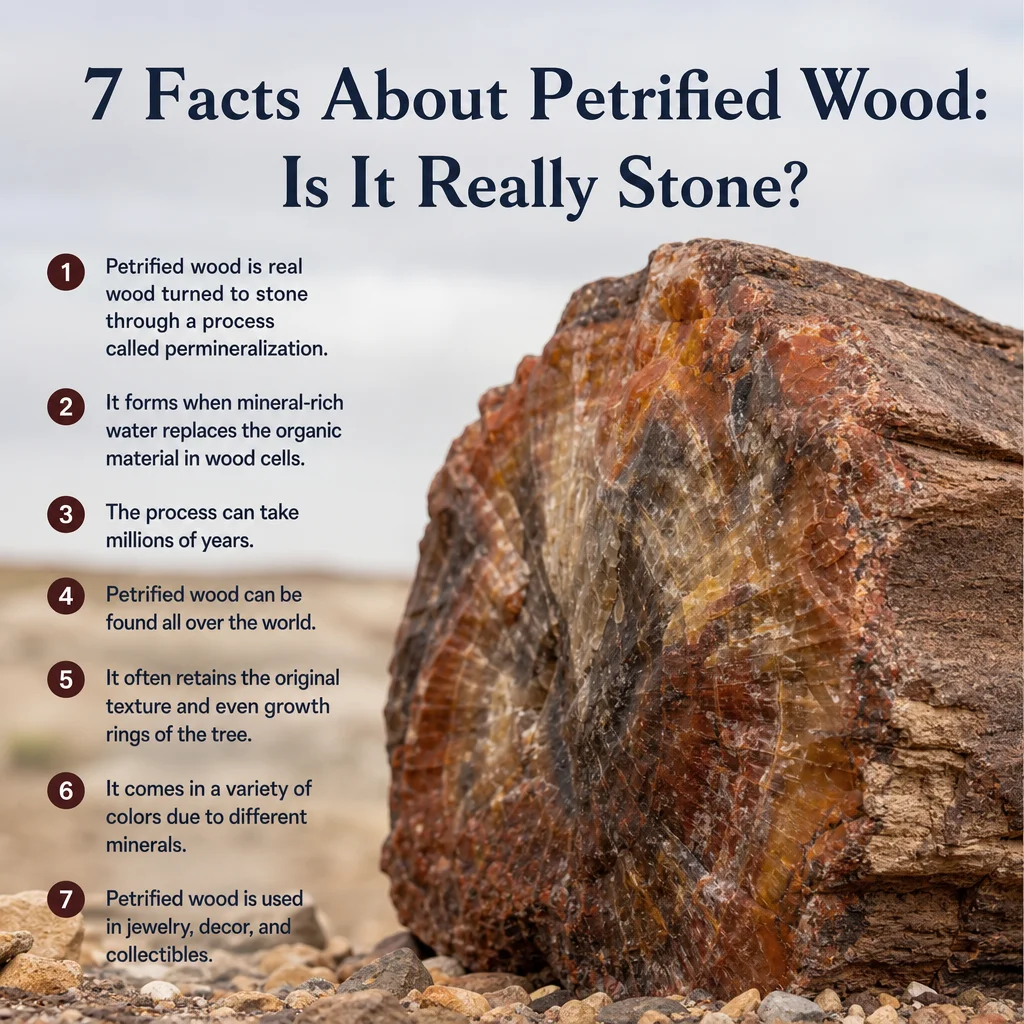 7 Facts About Petrified Wood: Is It Really Stone