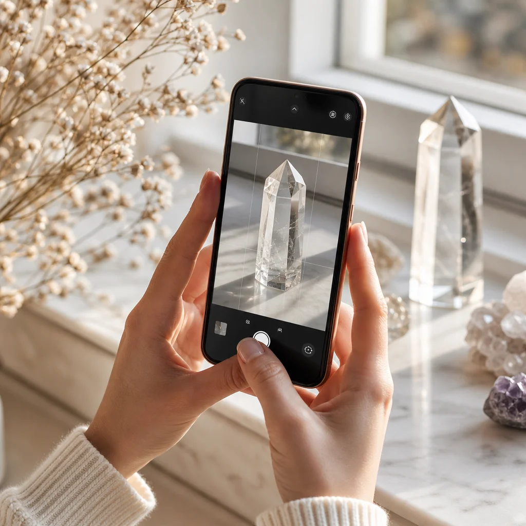 Master Crystal Photography: Easy Phone Tips