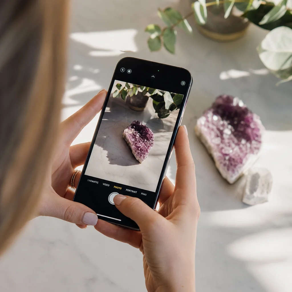 How to Photograph Your Crystals for Social Media