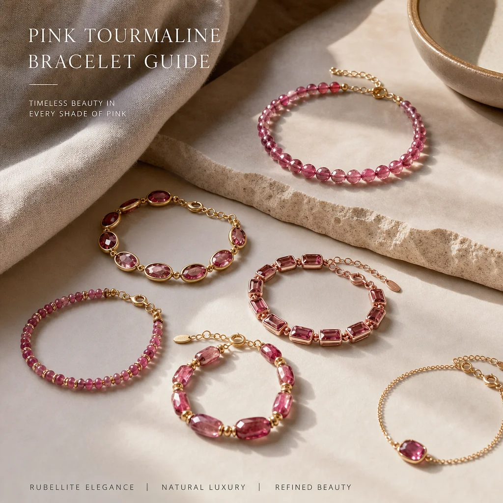 Pink Tourmaline (Rubellite) Bracelet Guide