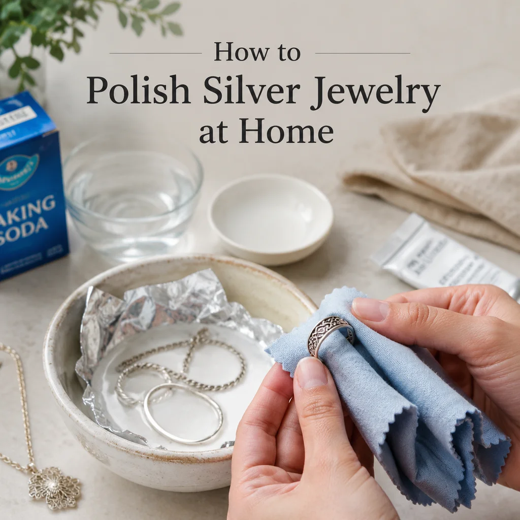 How to Polish Silver Jewelry at Home
