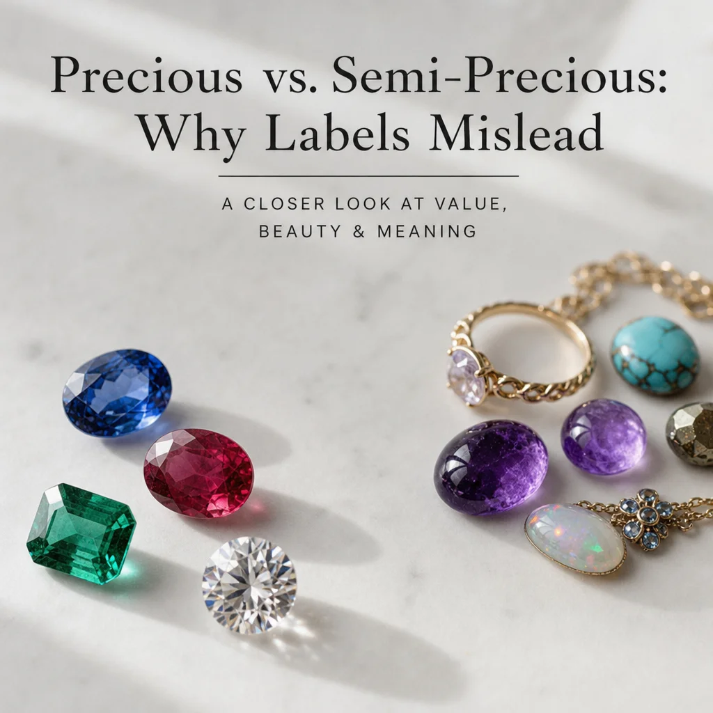 Precious vs Semi-Precious: Why Labels Mislead