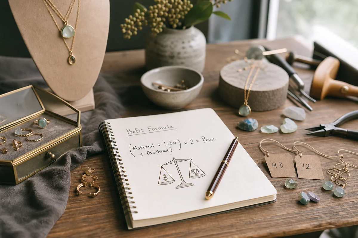 Handmade Jewelry Pricing: Profit Formula