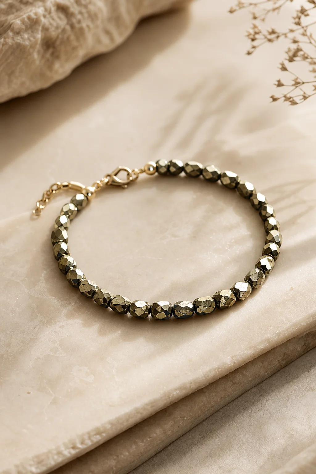 Pyrite Bracelet: "Fool's Gold" in Fashion