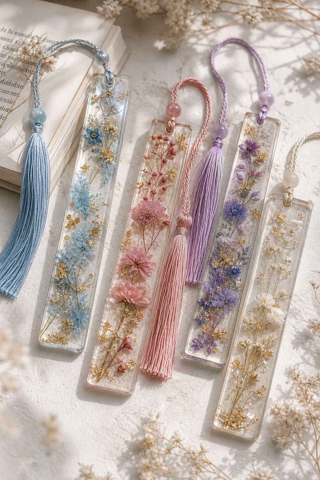 Create Crystal Resin Bookmarks