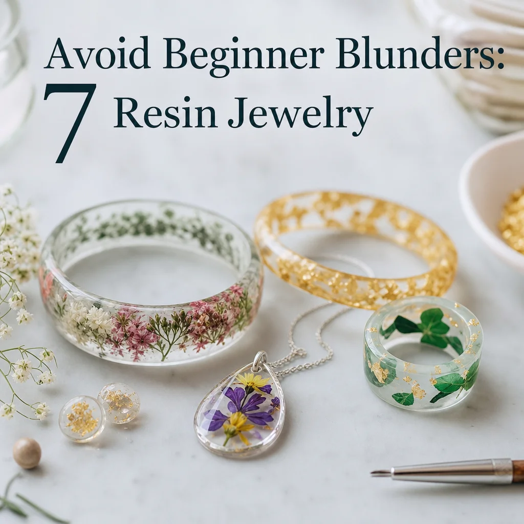 Avoid Beginner Blunders: 7 Resin Jewelry