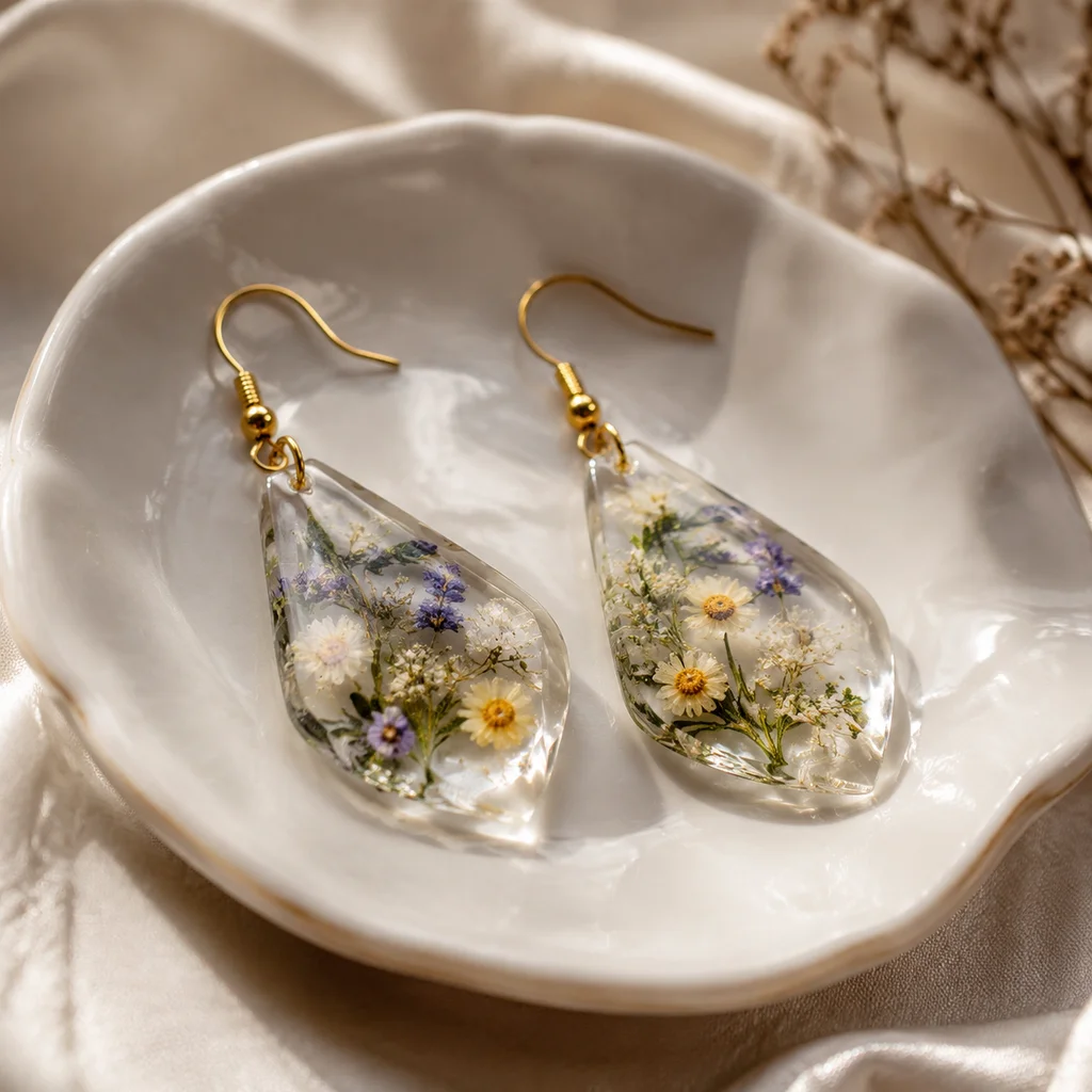 Resin Jewelry Has a Low Barrier to Entry, Which
