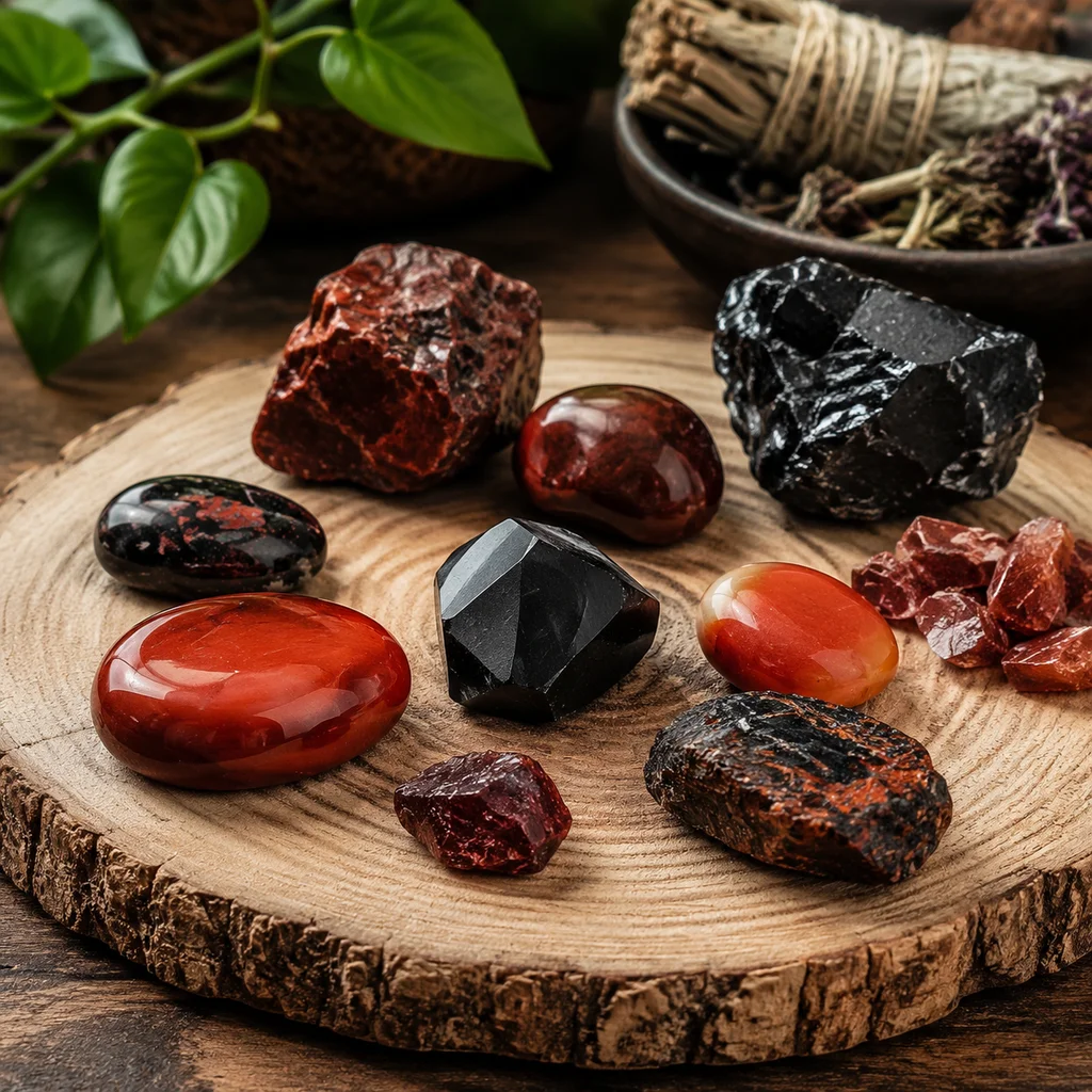 Root Chakra Crystals for Grounding