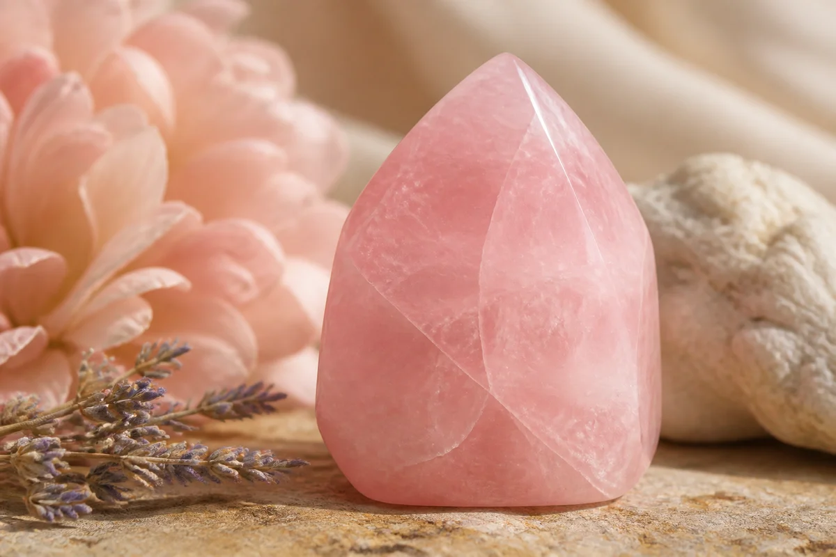 Rose Quartz: The Heart's Crystal Guide