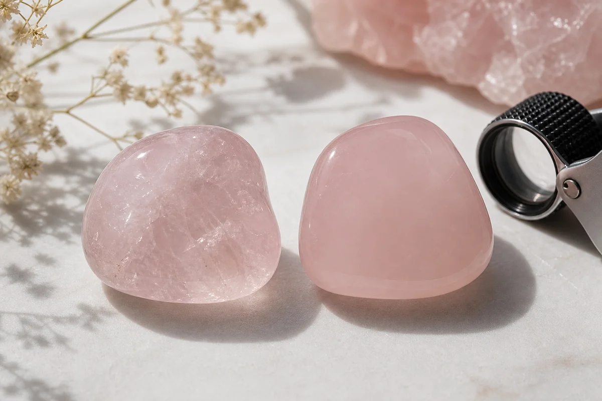 How to Tell Real Rose Quartz From Fake (And Why