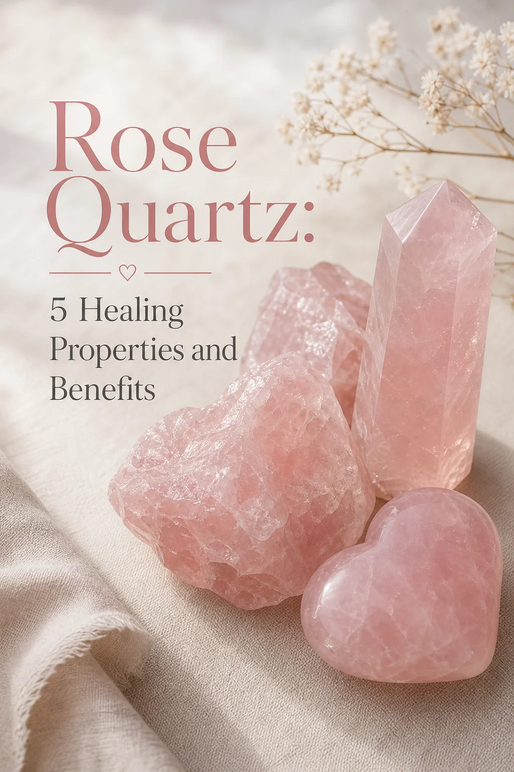 Rose Quartz: 5 Healing Properties and Benefits