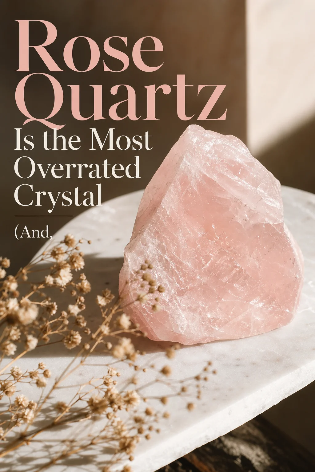 Rose Quartz Is the Most Overrated Crystal (And