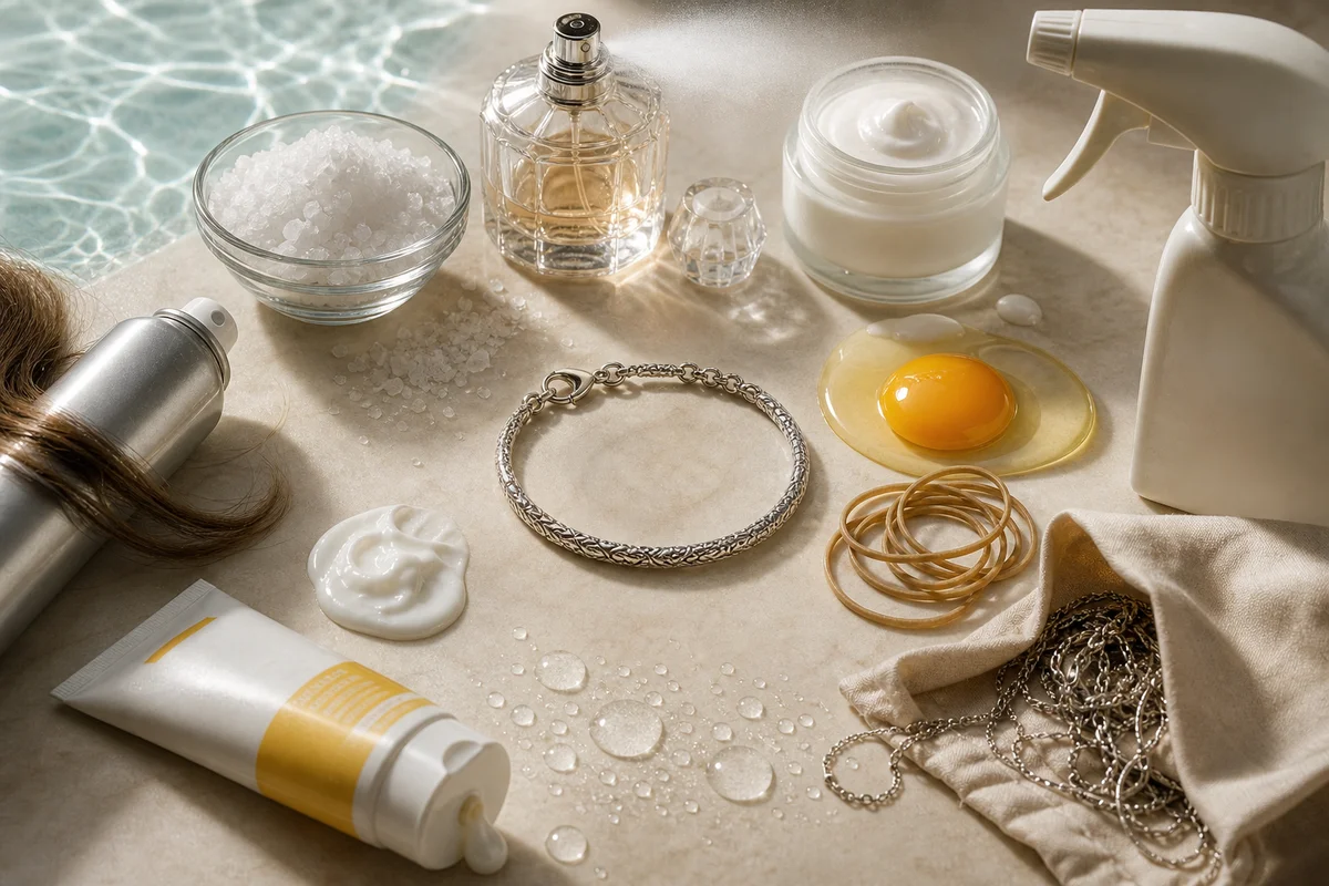 9 Things That Will Ruin Your Silver Jewelry