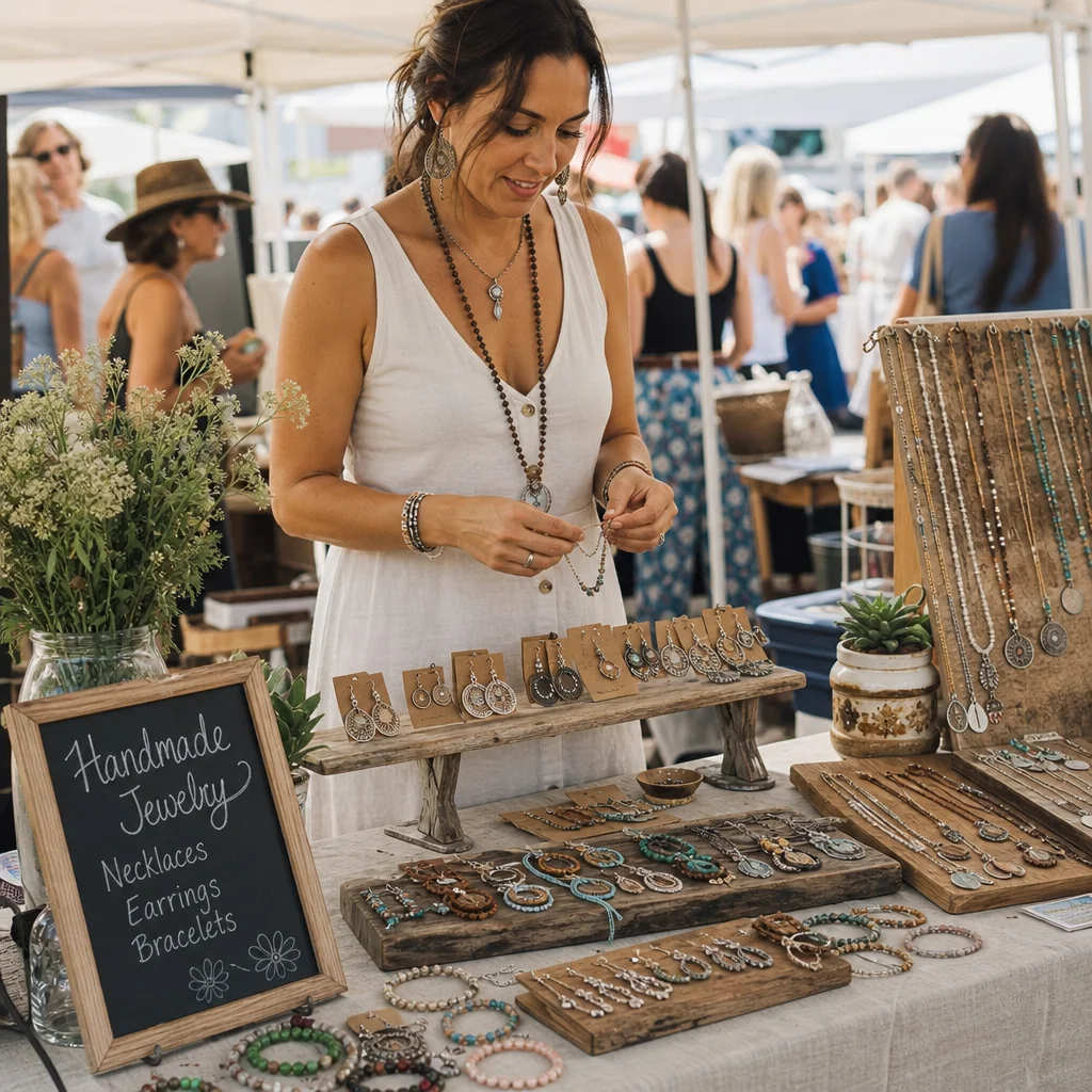 Selling Handmade Jewelry at Craft Fairs