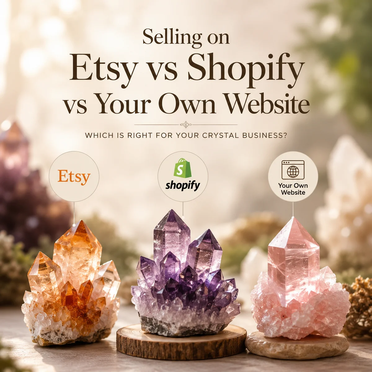 Selling on Etsy vs Shopify vs Your Own Website