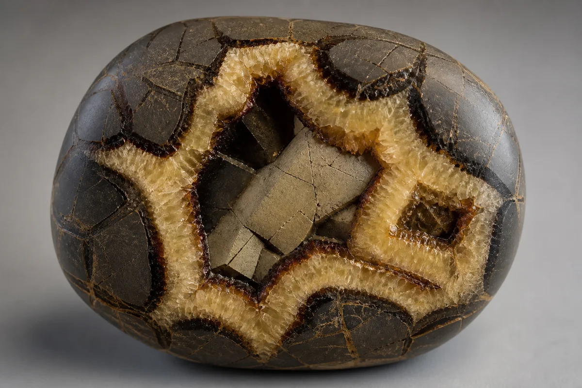 I Cut Open a Septarian Nodule and Found