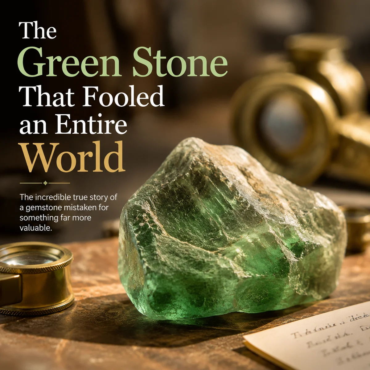 The Green Stone That Fooled an Entire
