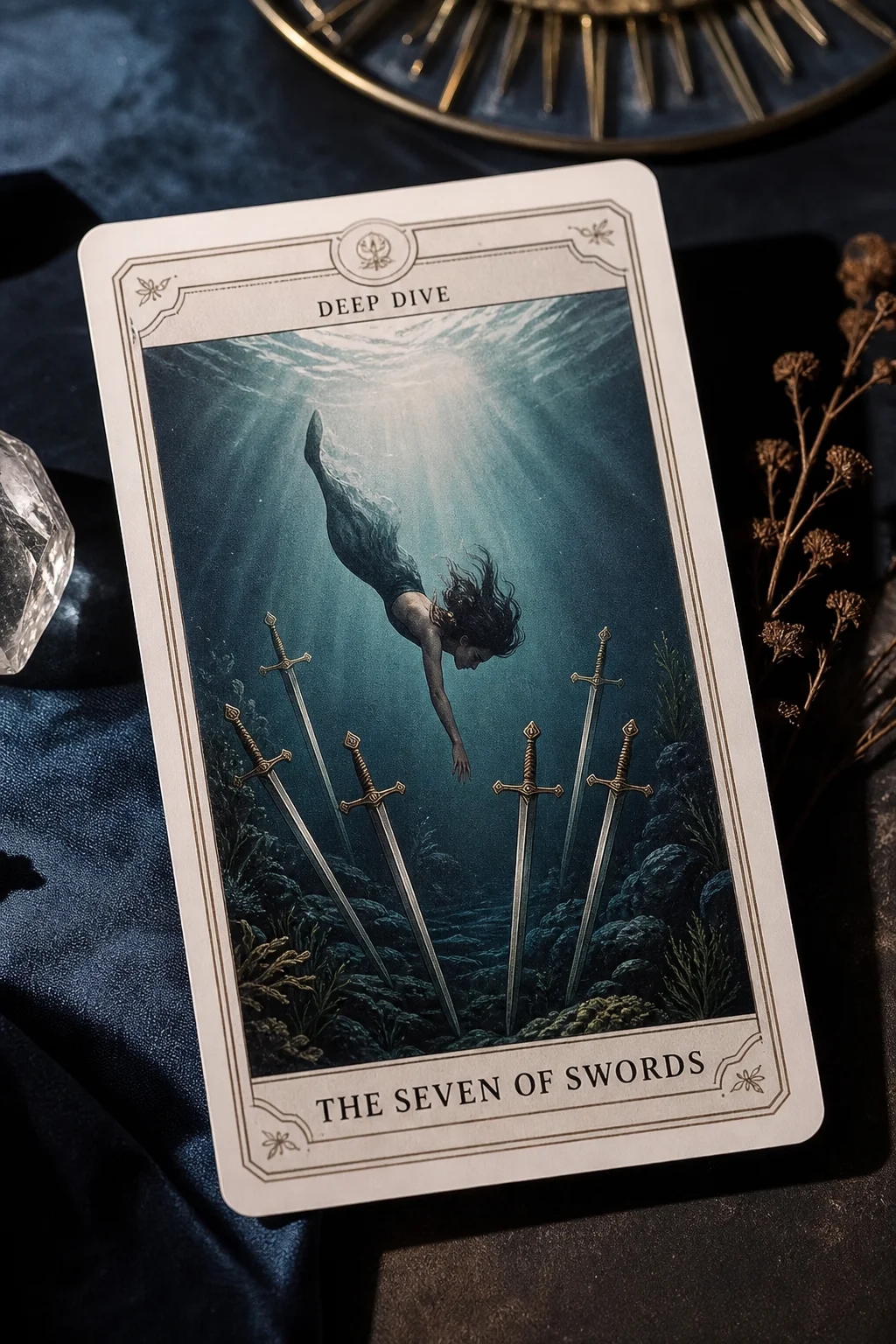 Deep Dive: The Seven of Swords Tarot Card