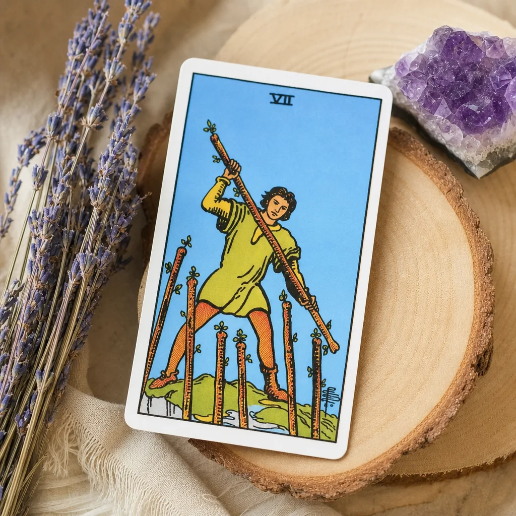 Unlock the Power of the Seven of Wands Tarot