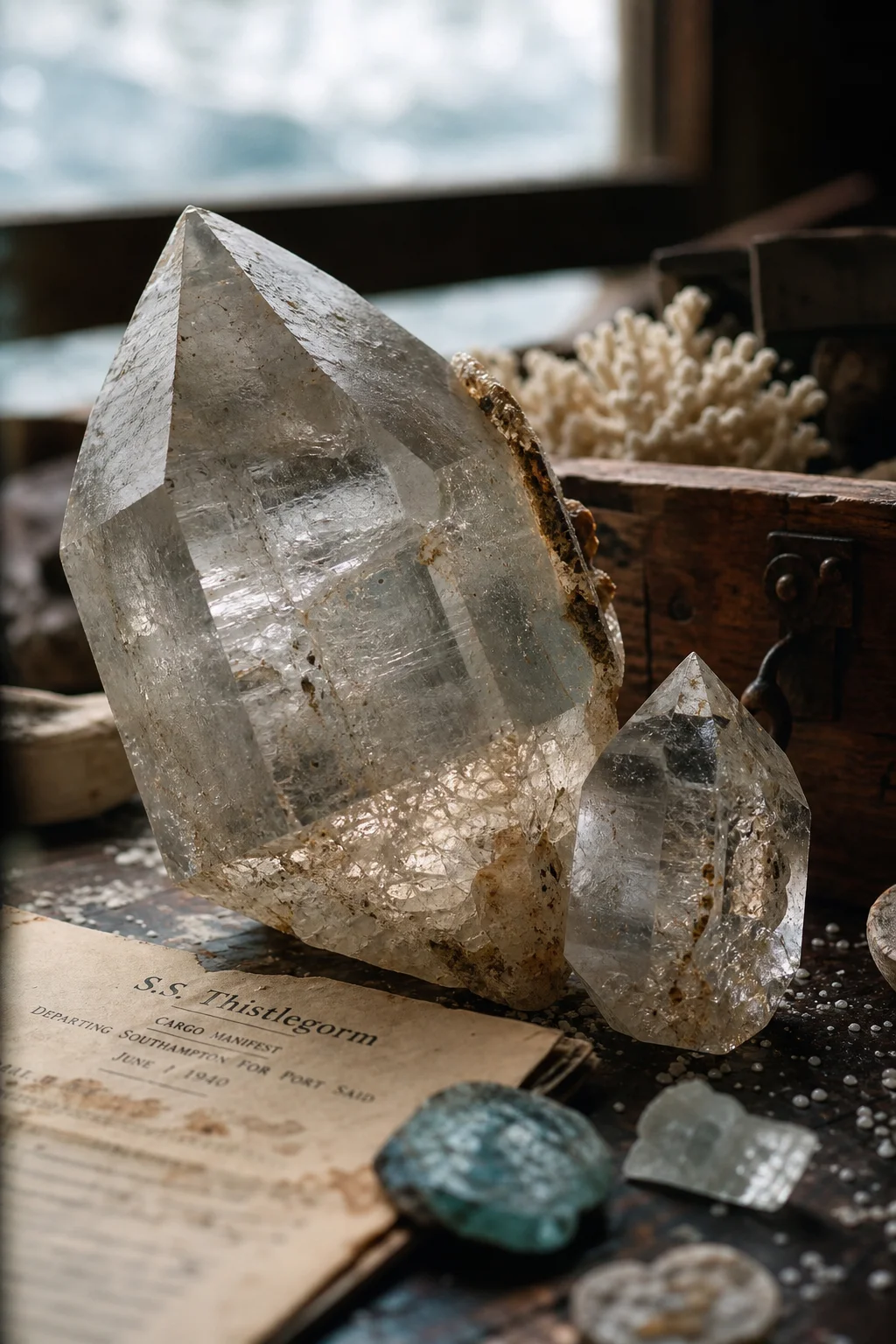 Crystals That Survived Shipwrecks and Centuries