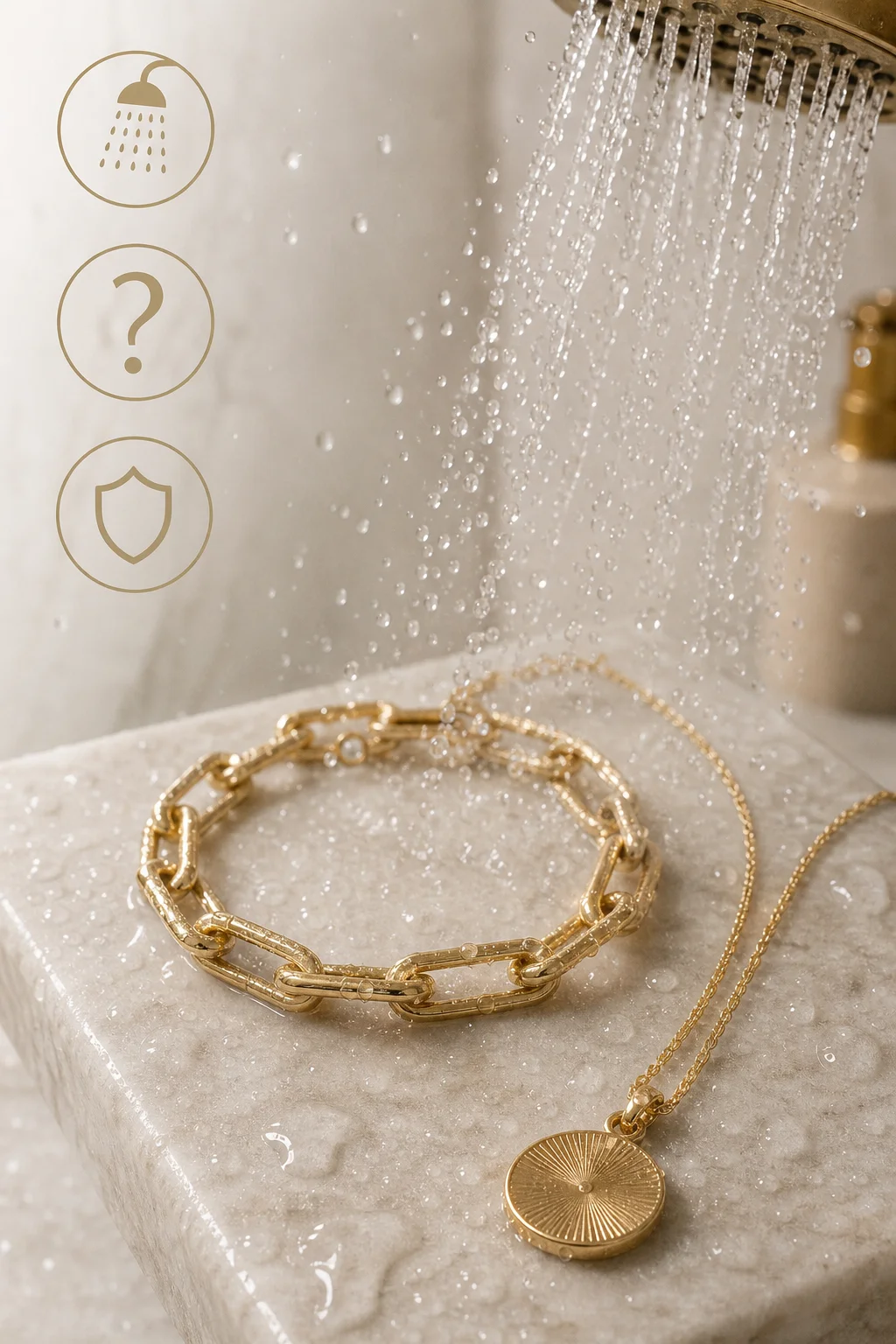 Can You Shower With Gold-Plated Jewelry? I