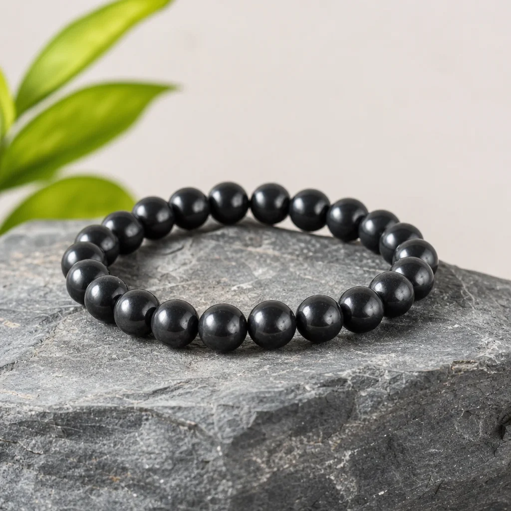 Shungite Bracelet: Russia's EMF-Blocking Black