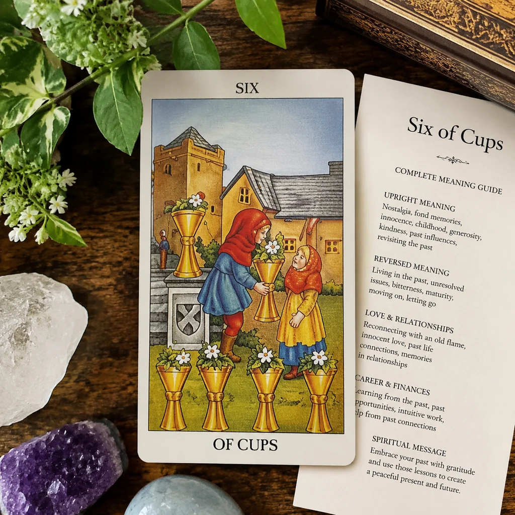 Six of Cups Tarot Card: Complete Meaning Guide