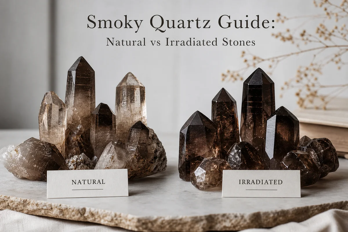 Smoky Quartz Guide: Natural vs Irradiated Stones