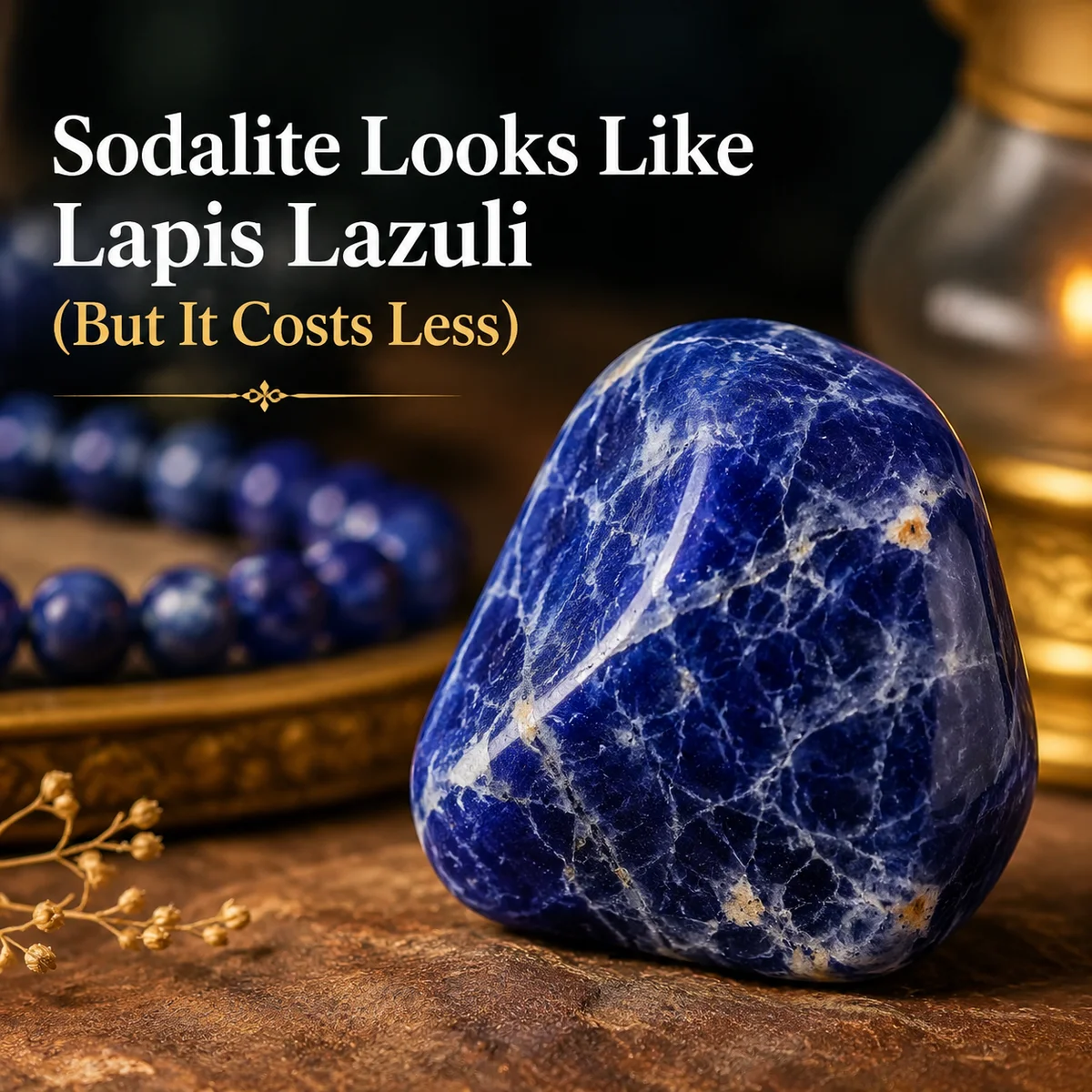 Sodalite Looks Like Lapis Lazuli (But It Costs
